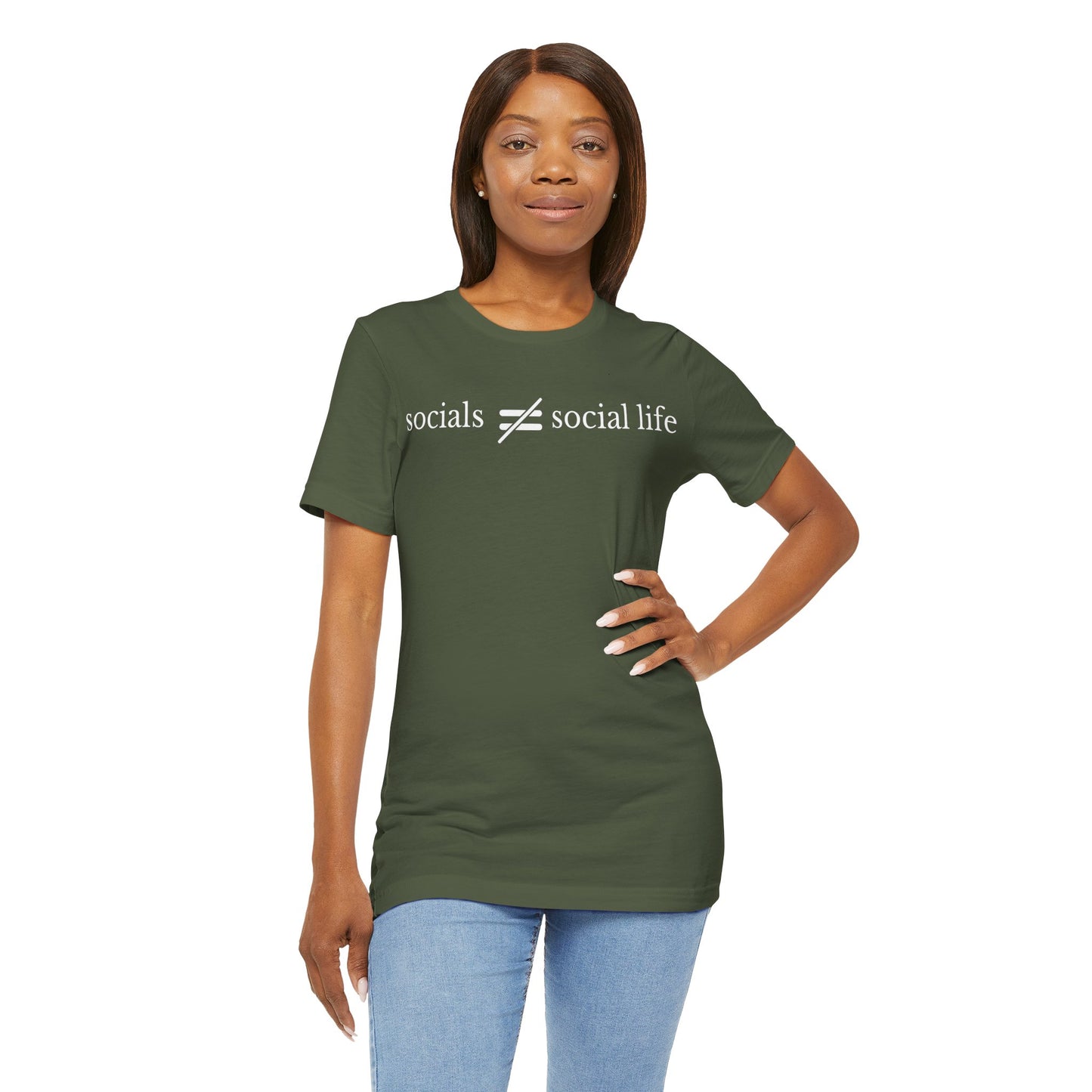 Socials do not equal Social Life T-Shirt